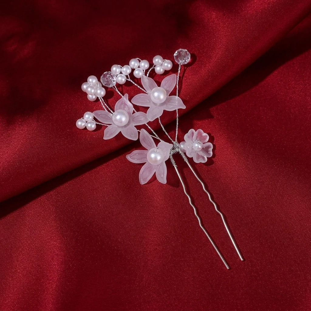 กิ๊บติดผมงานแต่งงานแบบจีน สีแด - Women'S Red Accessories บทวิจารณ์และราคา