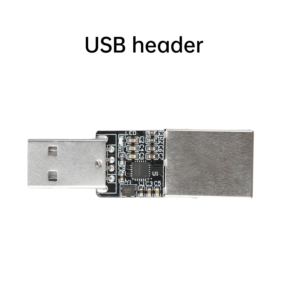 USB-zu-RJ45-Ethernet-Schnittstellenmodul CH397A Modul Typ-C/USB/Pin-Schnittstelle mit eingebautem RISC-V-Prozessor für USB2.1 IEEE802.3 – Detail 9