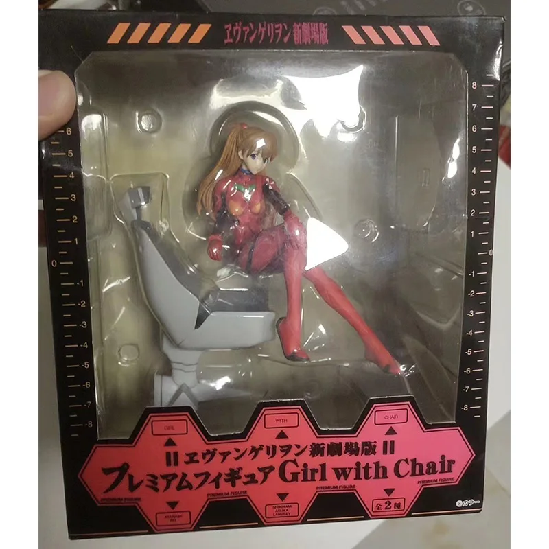 EVA Action Figure Asuka Langley Soryu Anime Lovely Figure Model Ornament Box Toys