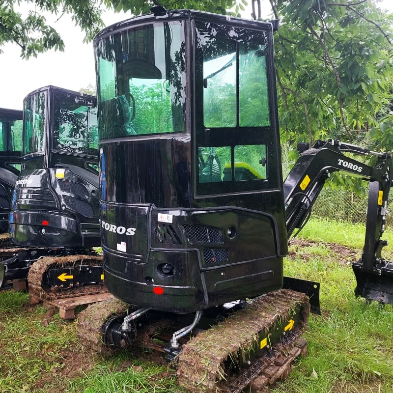 Mini Excavadora hidráulica diésel, fabricante chino, microbagger portátil multifuncional, nuevo