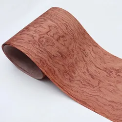 1Pcs Rosewood Veneer Natural Ormosia Henryi Prain Veneer For DIY Furniture Sound/Audio Guitar 20*220CM