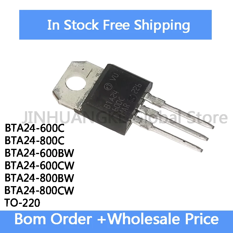 10Pcs BTA24-600C BT…