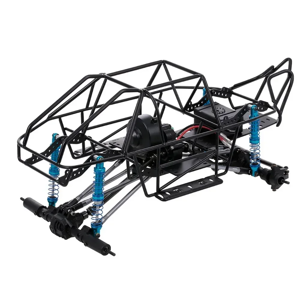 Telaio del telaio dell'interasse del telaio dell'auto RC da 313mm con prova per 1/10 AXIAL SCX10 II 90046 90047 RC Crawler Climbing Car fai da te