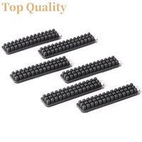 6pcs Nozzle Cleaning Kit for Bambu Lab A1 - Silicone Wiper & Brush with Hotbed Mount for 3D Printer Accessories
