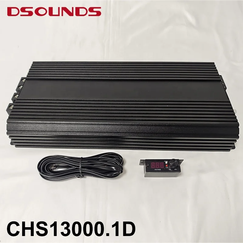 

Big Power Car Amplifier With Digital Display Remote Control 13000Wrms Brazilian Style Car Amplifier Monoblock Amp for Car Audio
