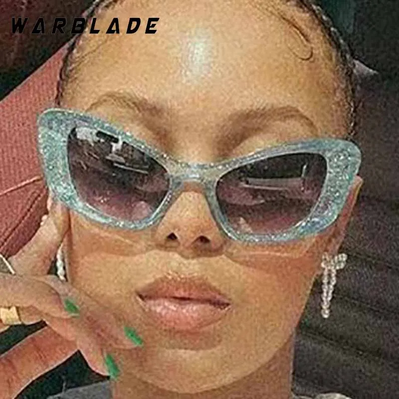 موضة Y2K كاندي اللون عين القط المرأة النظارات الشمسية مصمم العلامة التجارية الرجال مكبرة الرياضة في الهواء الطلق محرك العصرية الإناث نظارات UV400 #4