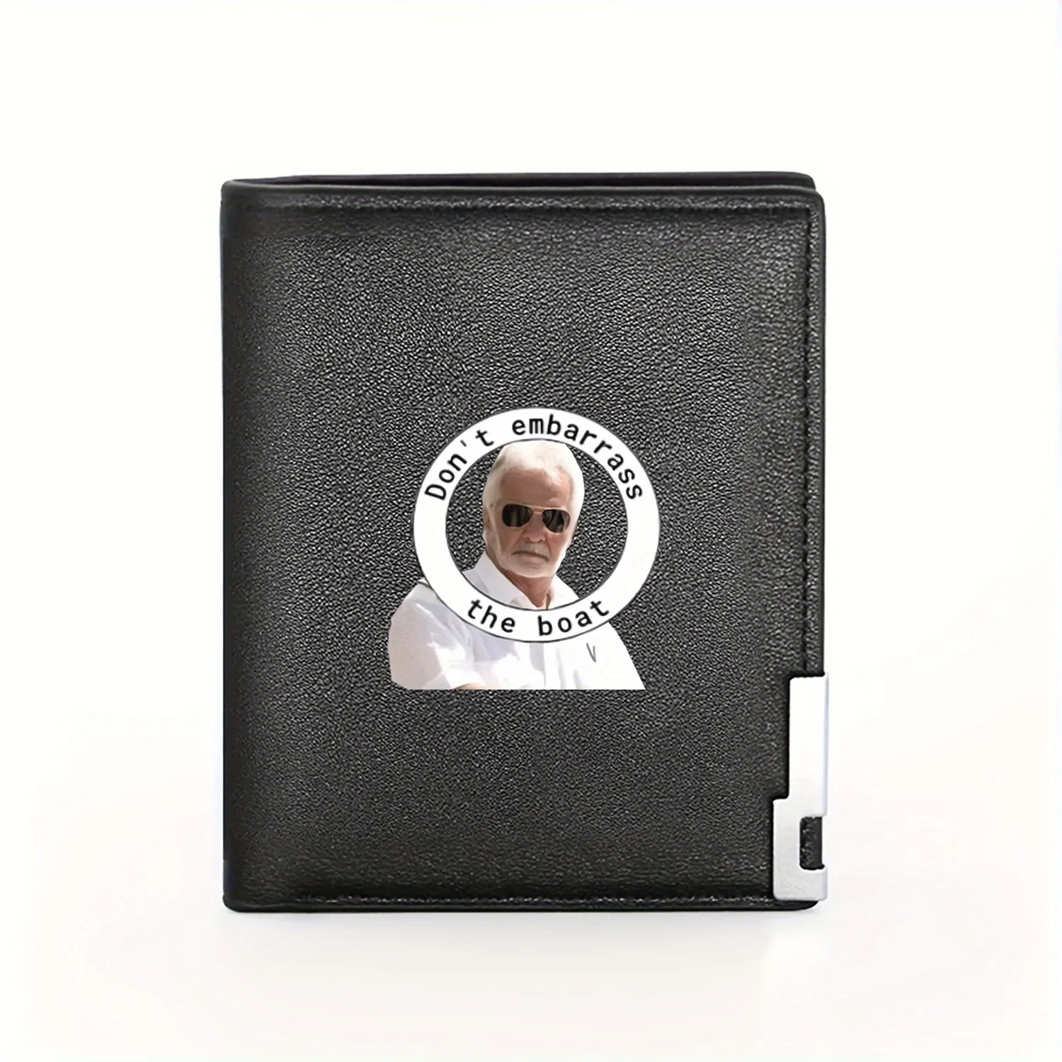 Don't Embarrass the Boat: Stylish Mens Wallet,Premium nice,Casual Design,Practical & Quality,Creative Gift for Dad,Husband,Boyfr