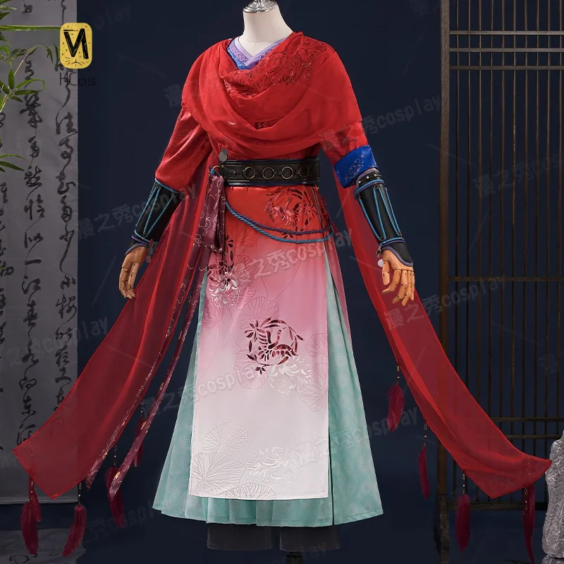 

HCos Where Winds Meet An Liuli Christmas Carnival Comic Con Cosplay Costume Halloween Role Play