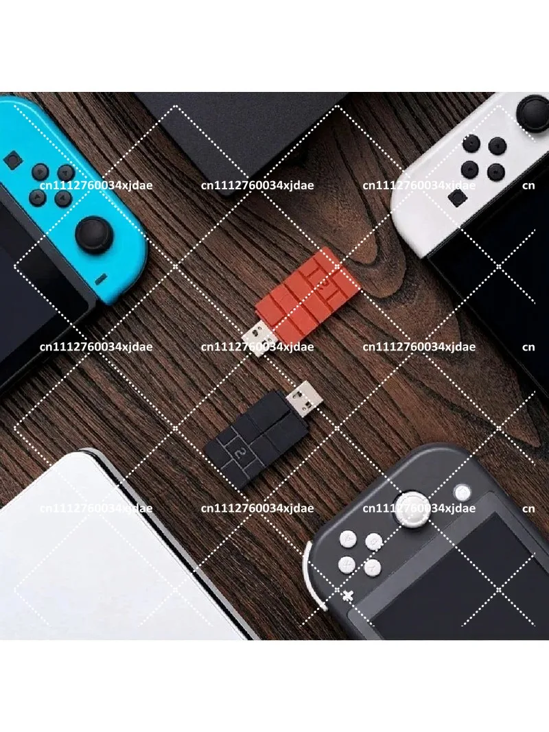 Wireless Bluetooth Gamepad Receiver USB Converter Switch Adapter for PC TV
