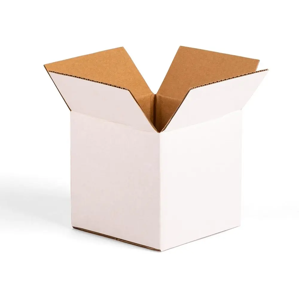 

5x5x5 Inch Multipurpose Cardboard Boxes, 15 Pack, with Fragile Stickers, Ideal for Mugs, Crafts, Candles, and More
