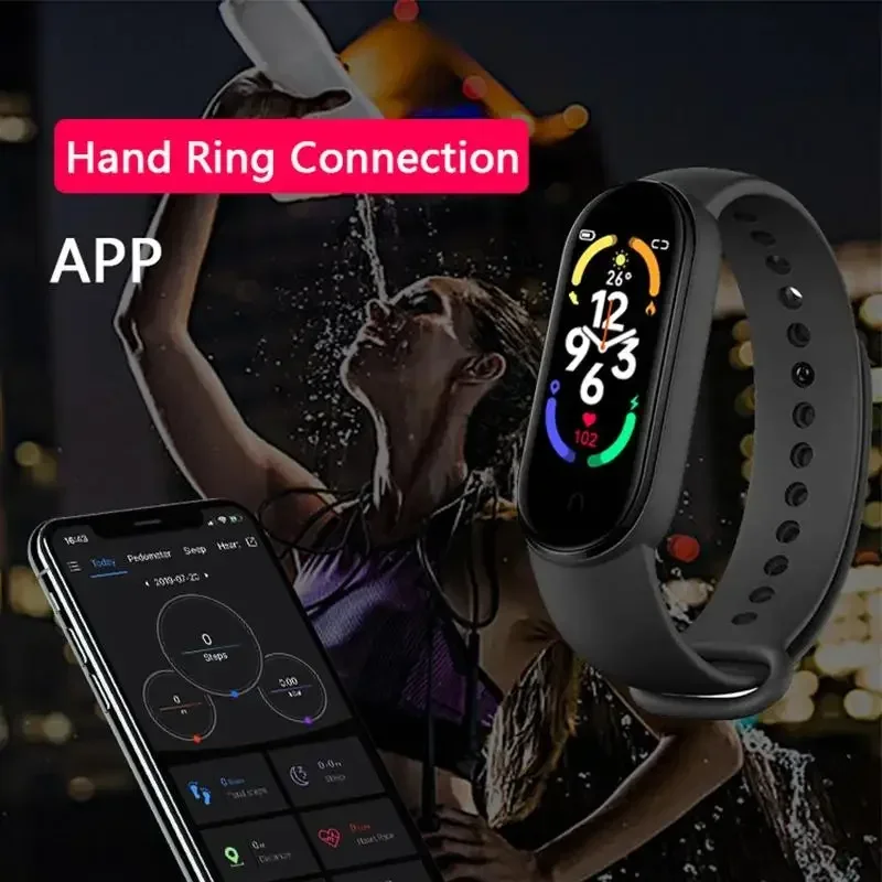 Smart Watch Smartband Heart Rate Smartwatch Fitness Tracker Blood Pressure Sport Bracelet