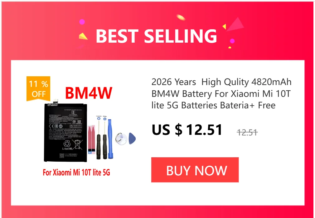 2026, 5000-mAh-Batterie BN59 für Xiaomi Redmi Note 10 4G / NOTE 10S / POCO M5S, Handy-Akkus + Werkzeug – Detail 2