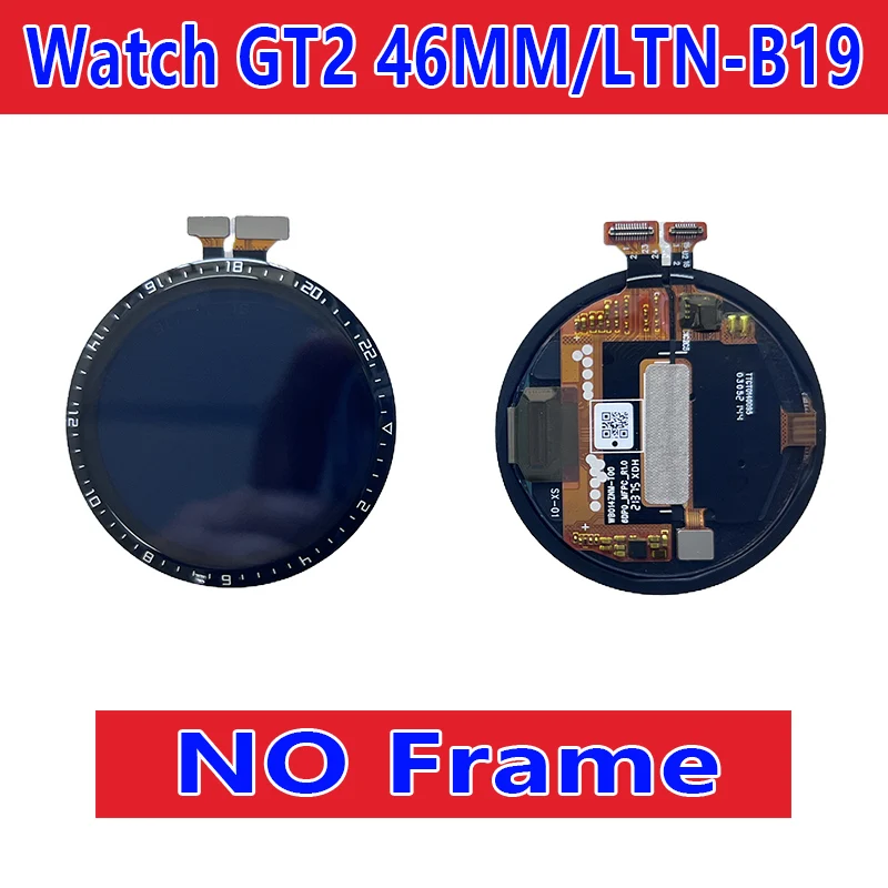 For Huawei GT2 screen assembly, watch GT2 screen, LTN-B19 LCD display, GT2 46MM inner