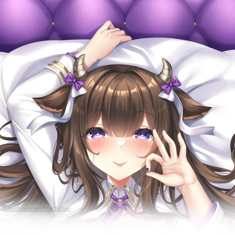 IJN Kashino Azur Lane Anime Cosplay de chica de vaca Sexy, Dakimakura abrazando el cuerpo, funda de almohada Otaku, funda de cojín largo, regalo de decoración