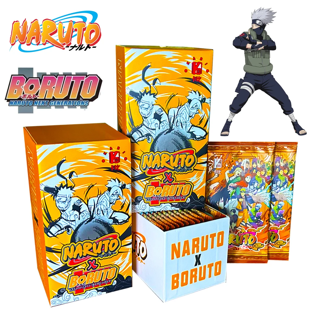 All\'ingrosso KB NARUTO Cards Anime Figures Hero Paper Game collezione completa Series Collection Card Booster Box Cards regali giocattolo