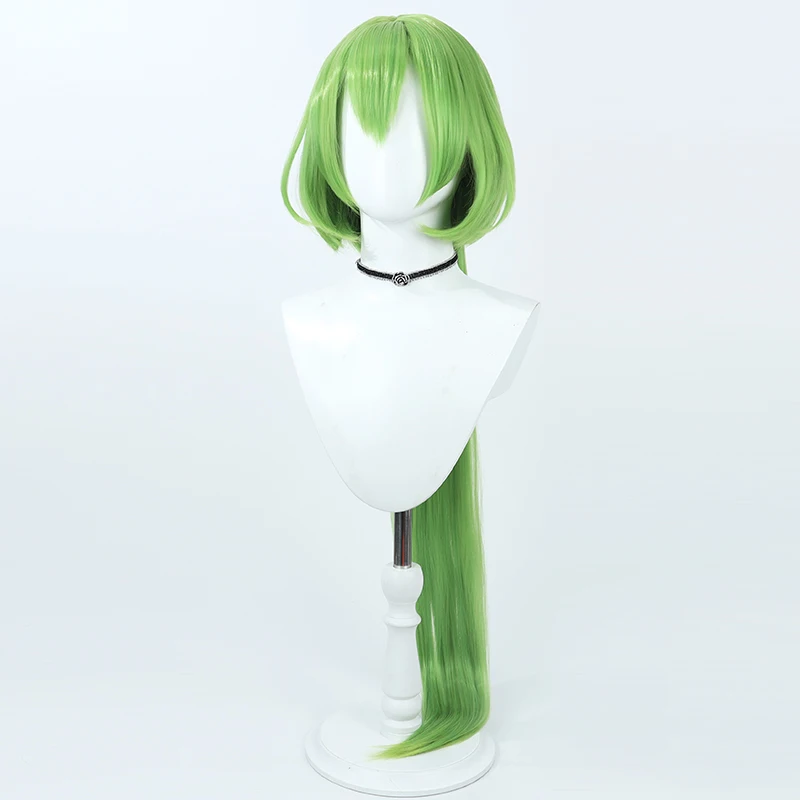 Zundamon mascotte personnage Cosplay perruque jeu de rôle fête Costume accessoire cheveux synthétiques Halloween fête jeu de rôle