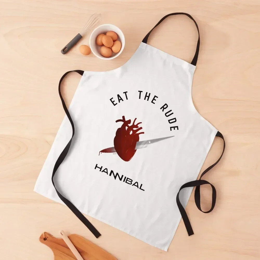 

Eat The Rude - Hannibal Apron Kitchen Chef Restaurant Kitchen Equipment Chef Uniform Beauty Apron