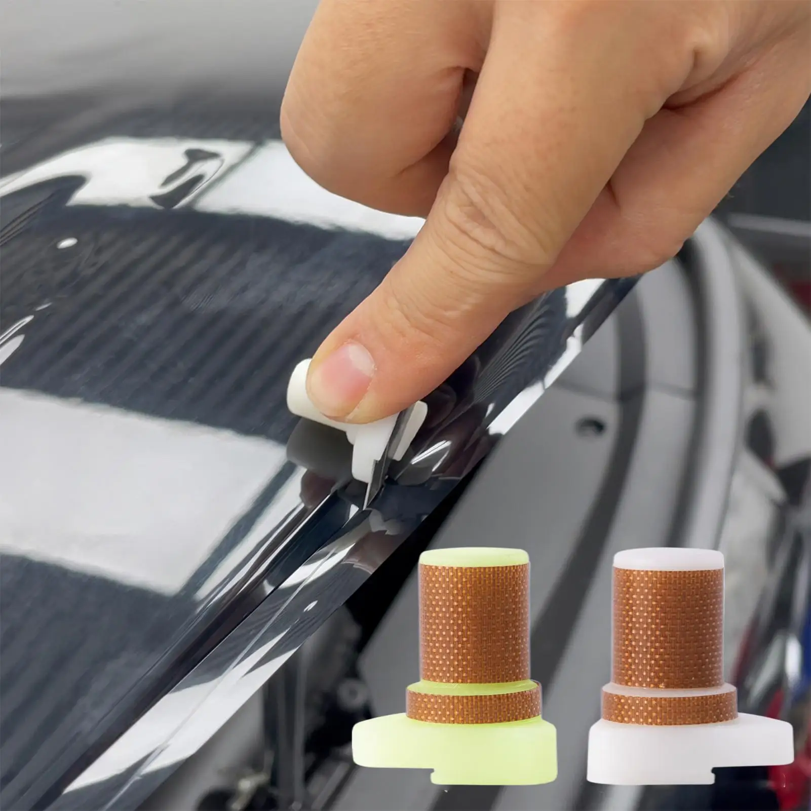 

Wrap Tool Cutting Spacer Window Tint Auxiliary Wrap Magnets Cutting Spacer Guide for Detailers Professionals Technicians