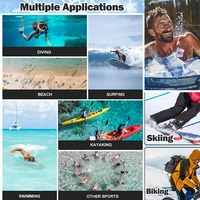5mm Diving Socks 3mm Neoprene Wetsuit Water Socks Surf Beach Booties Anti-Slip Swimming Fin Sand Proof Ice Bath Warm Socks 4