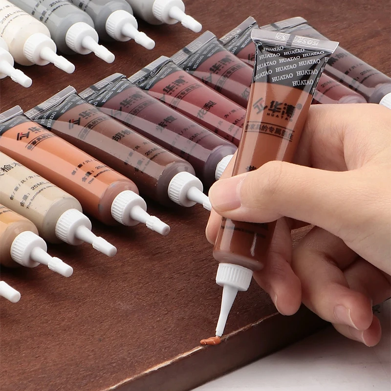 Multicolor Wooden Furnitures Scratch Repair Agent,Multipurpose Touch-up Paste for Floor Stairs Wood Door,Scratch Repair Filler