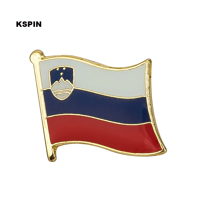 Slovenia Flag Badge Pin Lapel Pin Badge for Backpack