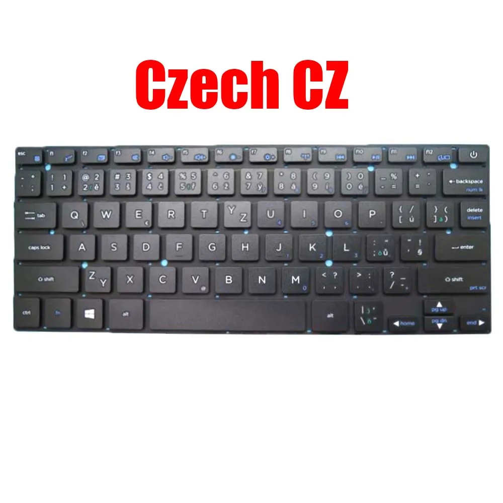 Czech CZ Laptop Keyboard XK-HS002 MB27716023 Black Without Frame New