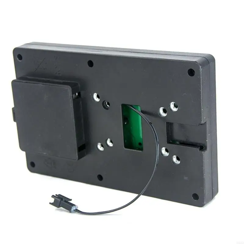 Fitness Equipment Monitor with Large Screen Plastic Texture Suitable for Real Time Speed Distance Calorie Tracking 