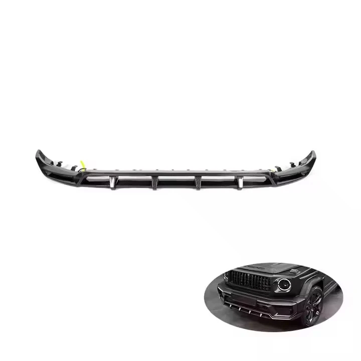 

Exterior Accessories G Class G Wagon G63 G500 W464 Dry Carbon Fiber TC Front Lip for W464 Front Bumper Lip