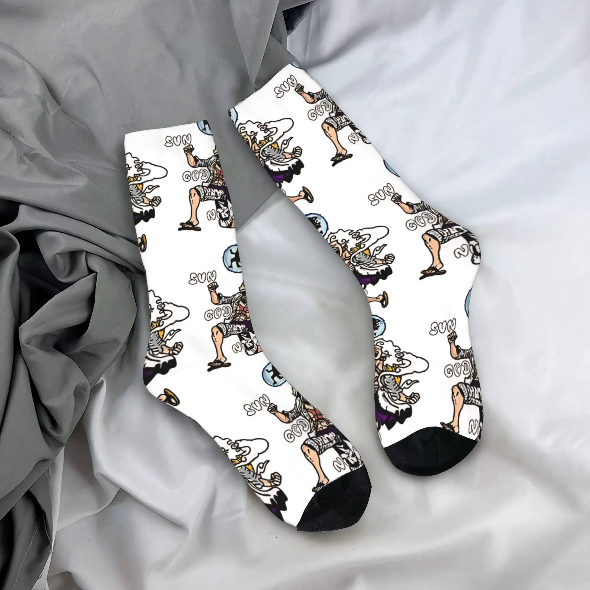 Ones Gear  Sun God Nika  Stockings Unisex Men Pices  Socks Comfortable Socks Winter Outdoor Anti Slip Socks Birthday Present