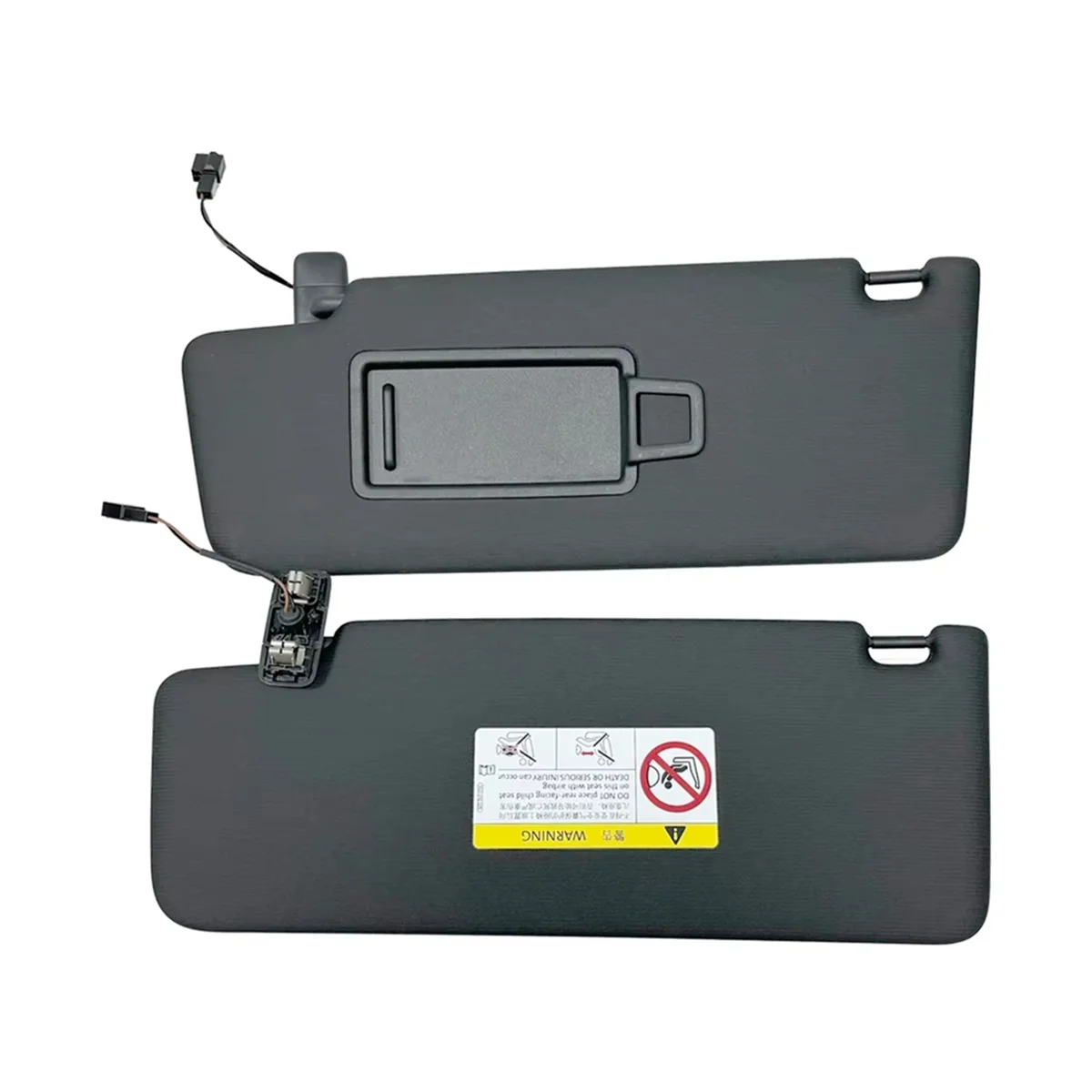 زوج واحد من واقي الشمس الداخلي لسيارة VW Tiguan 2 AD R Line Touran 5T ID.4 #5