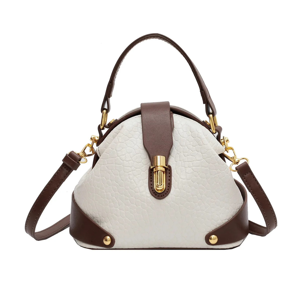 

Luxury Handbag Korean Minimalist Small Crossbody Bag Elegant Office Commuter Shoulder Bag Refined Chic Portable Purse