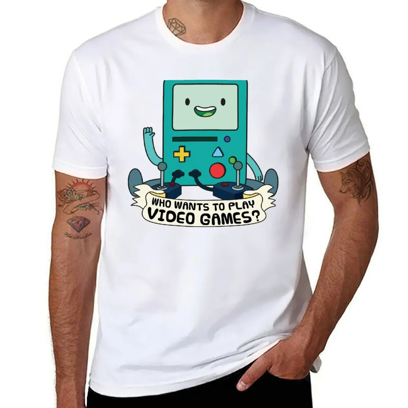 

BMO Game T-Shirt t shirt men 100% cotton luxury brand cotton t shirt man T-Shirt
