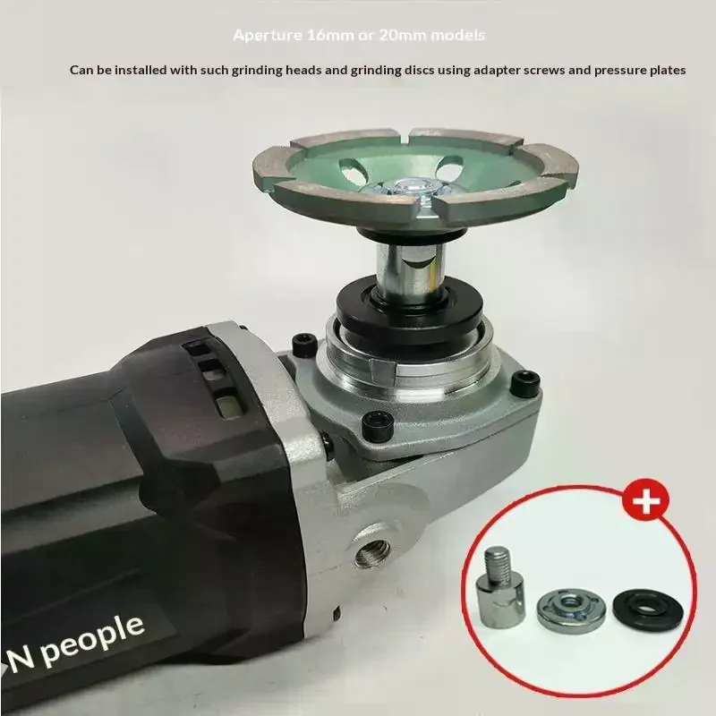 Angle Grinder M10 To M14 Adapter Thread Converter Adapte Interface Connector Screw Connecting Rod Nuts Slotting Back