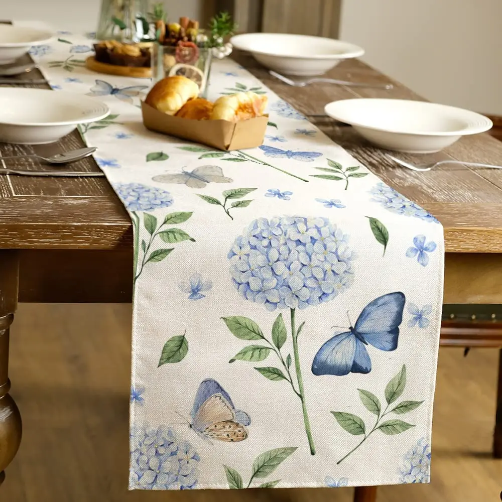 Lucky Clover Table Runner Wedding Decoration Rectangular Dining Table Table Cover Kitchen Decor Table Cloth