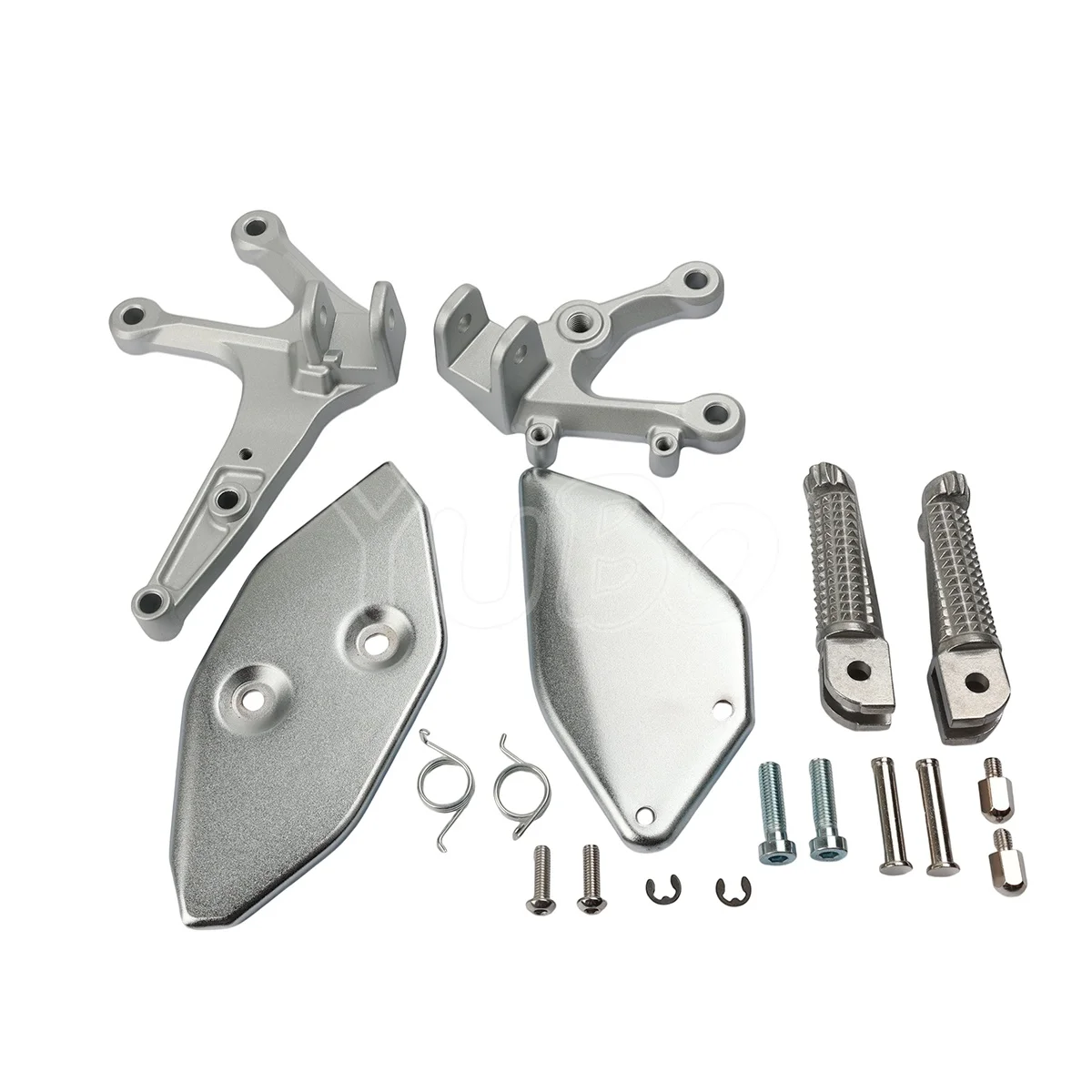 Motorcycle Front Driver Footrests Bracket For Yamaha YZF R3 YZF-R3 YZFR3 MT-03 2015-2025 2016 2024 Foot Pegs Pedal Accessories 5