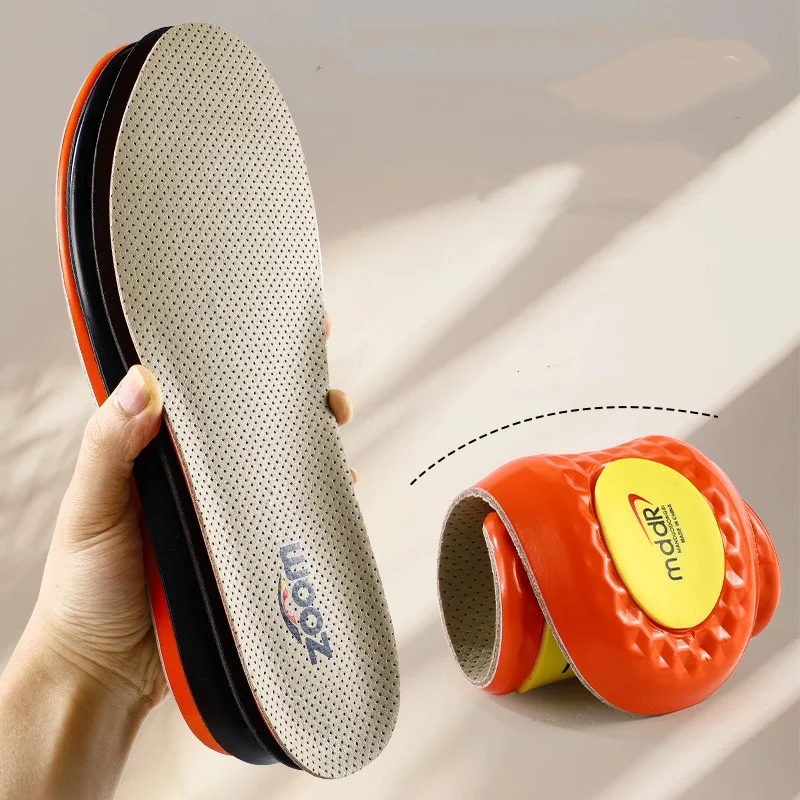 

Кожаные спортивные стельки, впитывающие пот массажные удобные антибактериальные дезодорирующие стельки для баскетбола и бадминтона