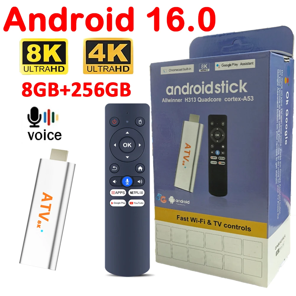 Android 16 Tv Stick…