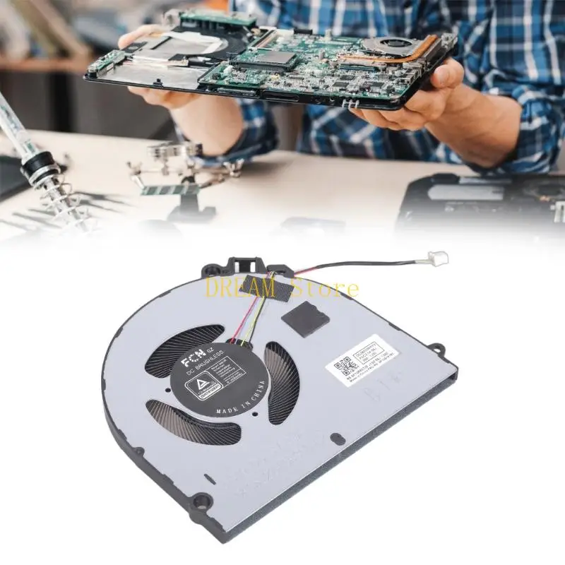 

Металлический радиатор охлаждения процессора для ноутбука, эффективное рассеивание тепла для V14 IRL 5F10S14182 5F10S14183,