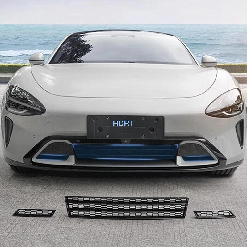 

Для Xiaomi SU7 2024 + Стайлинг автомобиля, передний бампер, кондиционер, резервуар для воды, гоночная решетка, крышка, впускной экран от насекомых, противопыльная сетка