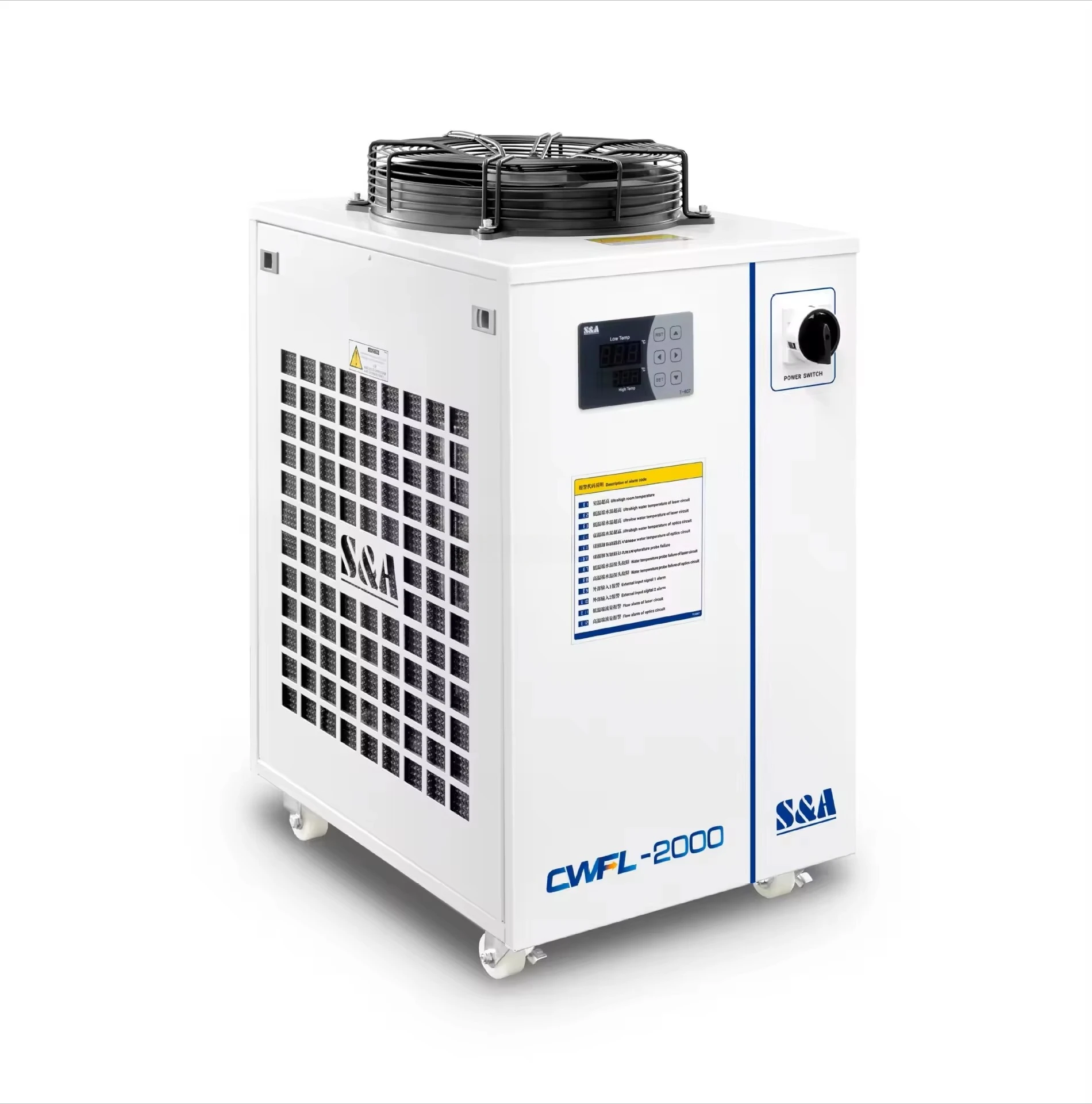 

S&A CWFL 6000W Fiber Cutting Welding Water Cooling Industrial Chiller CWFL-6000 for Machine