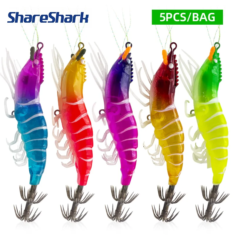 shareshark-isca-artificial-de-camarao-realista-luminosa-105cm-para-Agua-salgada-acessorios-de-pesca-para-camarao-lula-polvo-e-lula-do-mar-com-anzois-de-jig