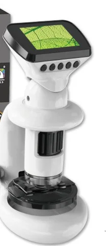 Electron microscope display screen