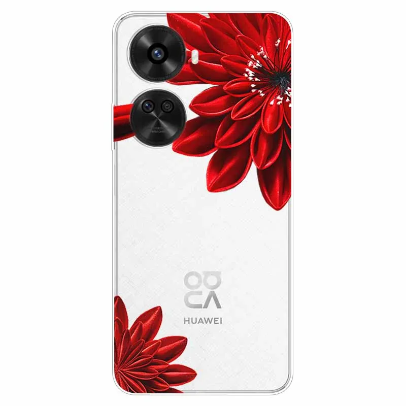 Мягкий противоударный силиконовый чехол для Huawei Nova 12 SE