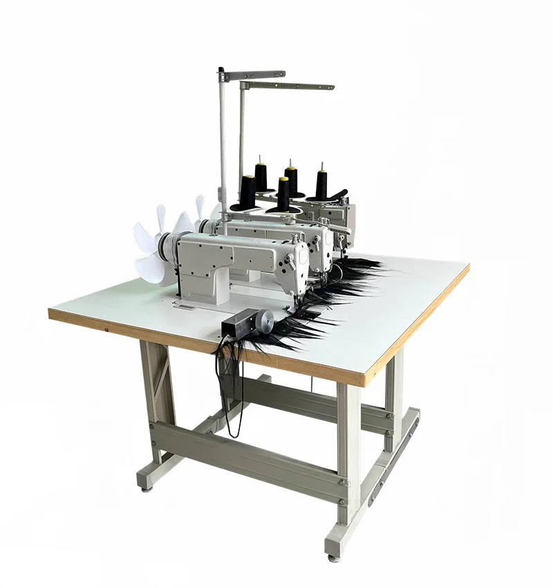 

Head Hair Braid and Wig Weft Machine Locs Crochet Hair Machine Double Weft Sewing Machine RN-872EJF