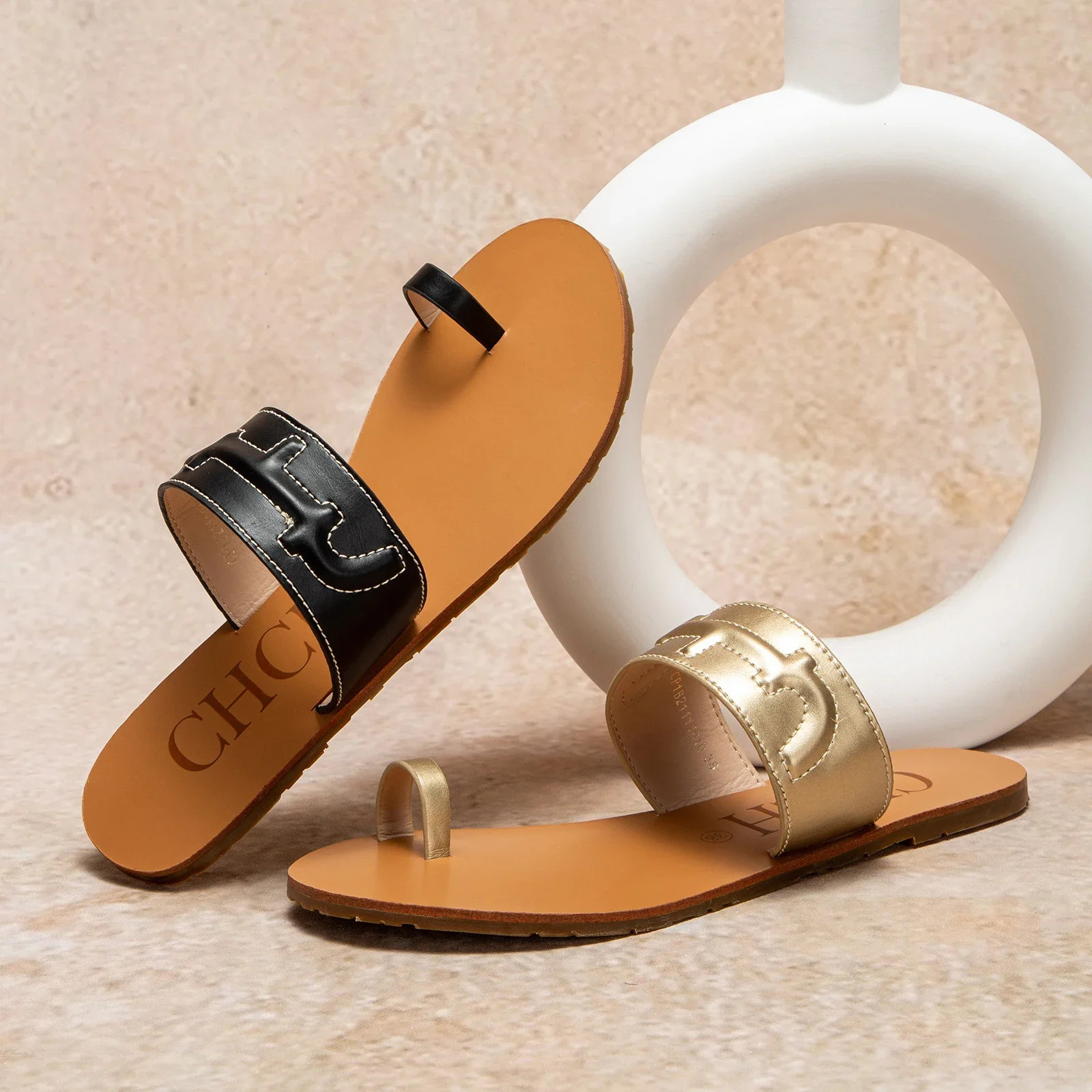 

Женские сандалии, легкие и удобные однотонные универсальные модные женские пляжные туфли