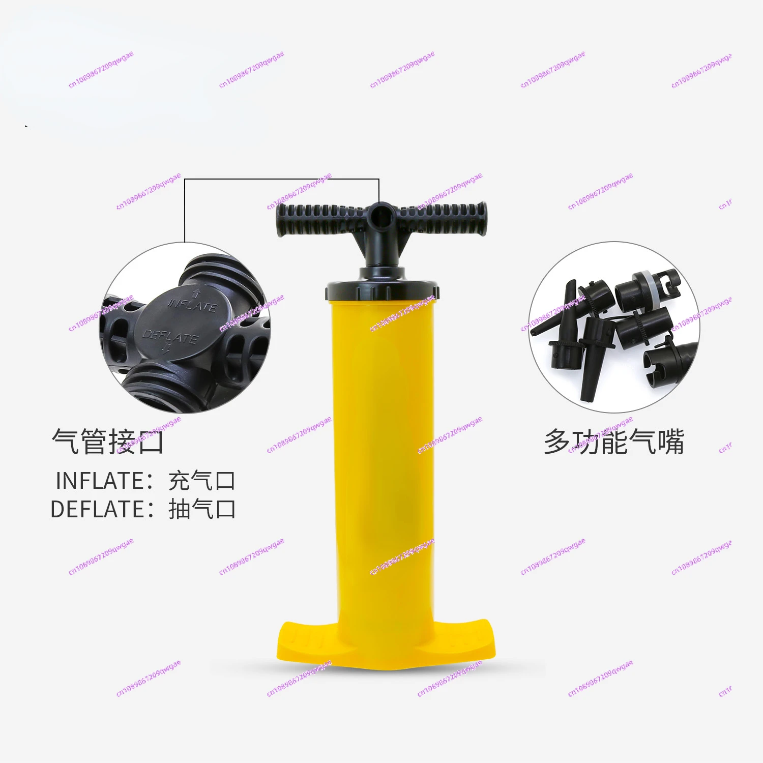 Bidirectional Hand Pump, Paddle Board Accessories, Inflatable Tent, Inflatable Boat, Portable Inflator