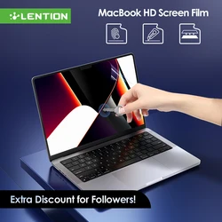 Screen Protector for MacBook Air 13 M1 M2 Pro 13 14 15 16 Bar Max 11 12 Cover Skin HD Film Soft Guard A2681 A2337 A2338 A2442 ID