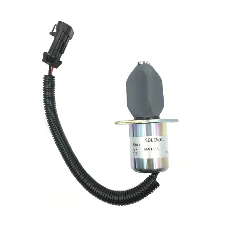 MUGURO for Kubota For Bobcat slip steering with fuel cut-off solenoid valve 6681512 and 6681513 for S160