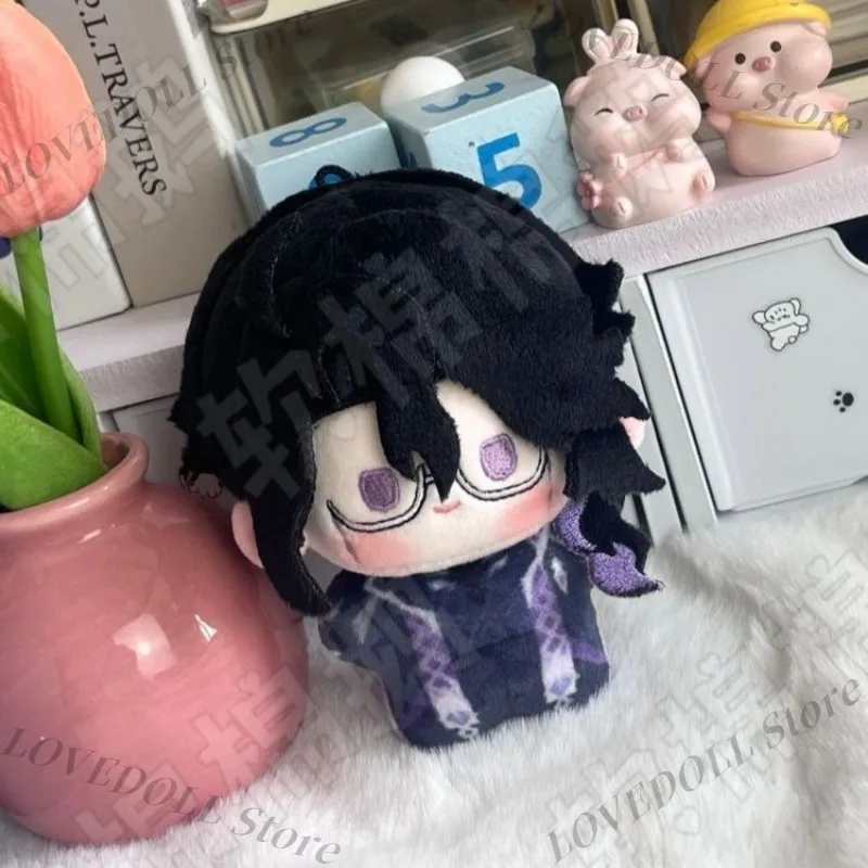 

10cm Cartoon Plush Plushie Pantalone Regrator Genshin Impact Game Q Version Printed Cotton Doll Pendant Gift Nunu Body Toys