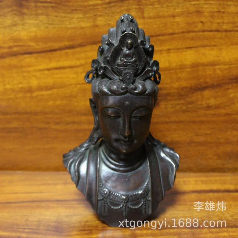 

Различные бронзовые поделки Медь Кван-Инь Аватар